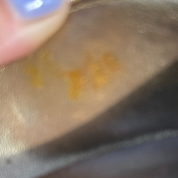 Judith Leiber Gold Tan  snake embossed Heels with Pointed Toe - Picture 9 of 16